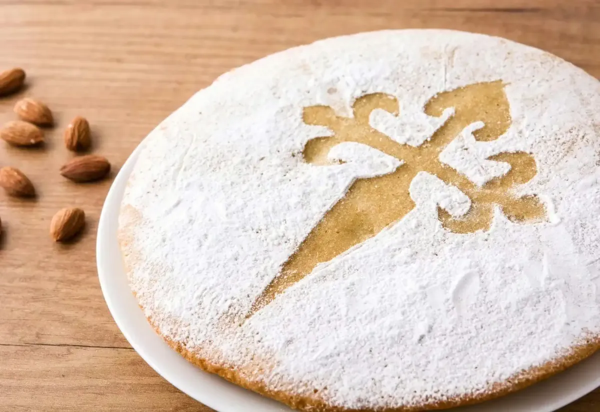 Comidas Camino de Santiago tarta