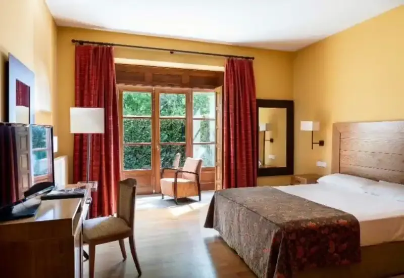 Habitación del Parador de Tui