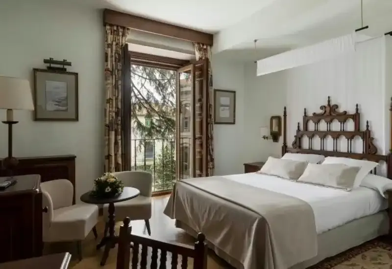 Habitación doble del Parador de Pontevedra