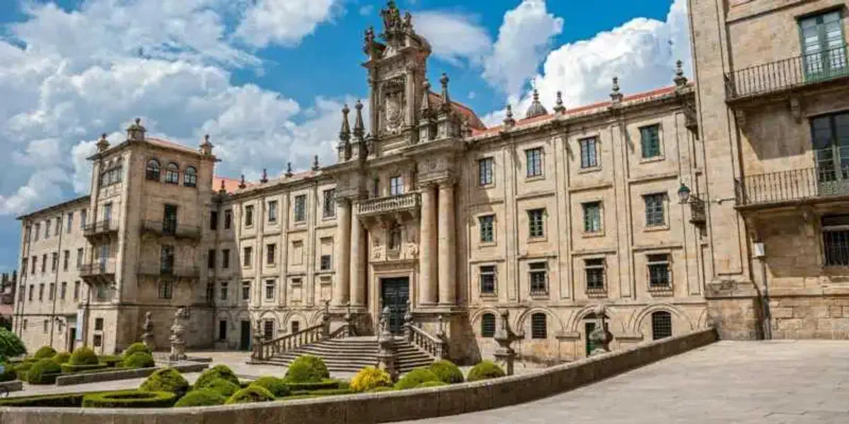 Plaza Azabachería Monasterio San Martín Pinario
