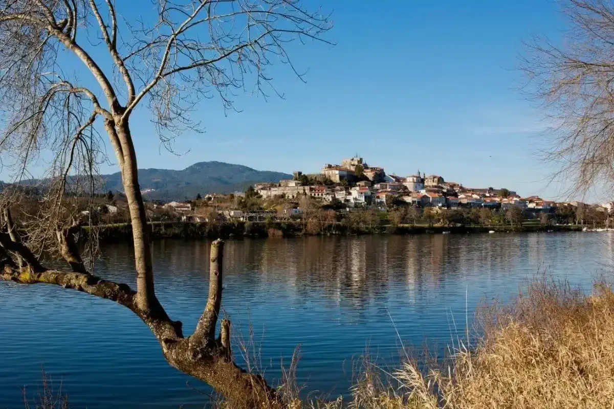 Pueblo en el Camino de Santiago desde Tui