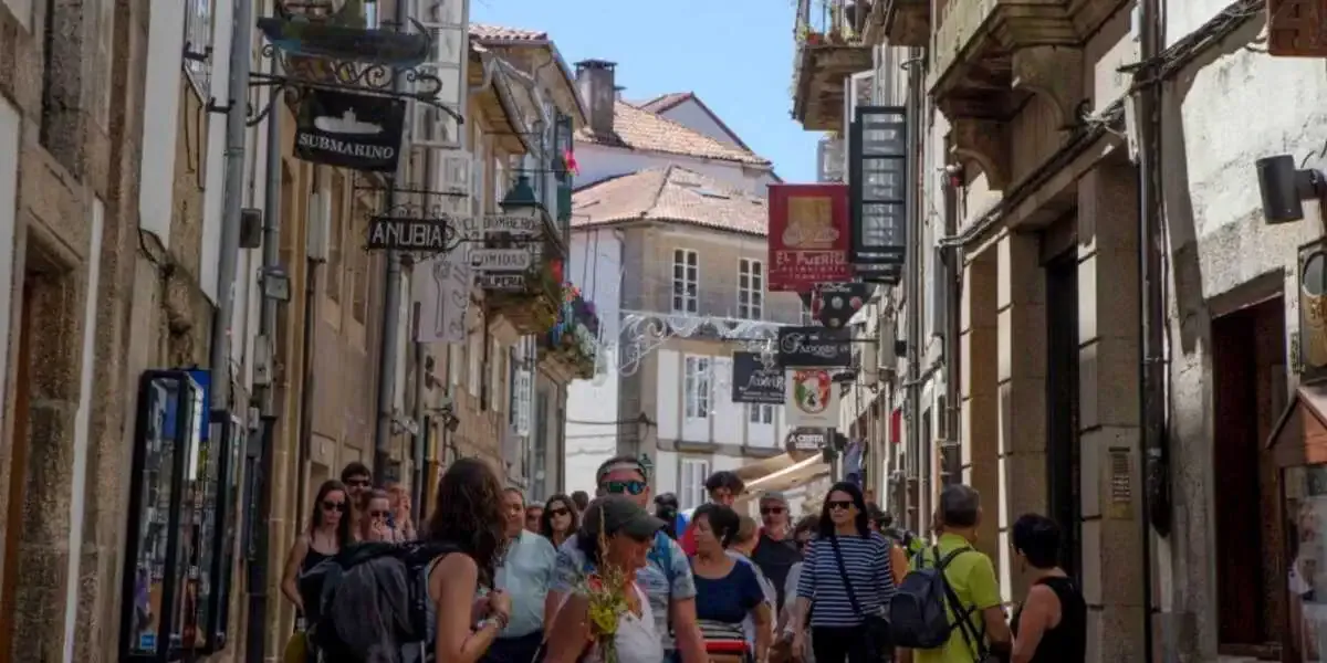 Rúa do Franco Santiago de Compostela