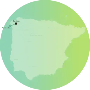 Mapa del Ruta del Padre Sarmiento